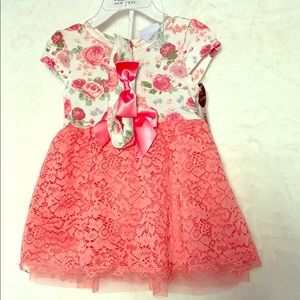 New Girls 3 piece dress set Super size 18 months